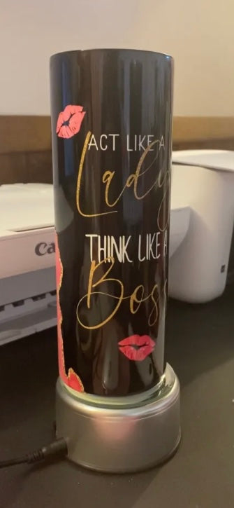 Think like a BOSS tumbler