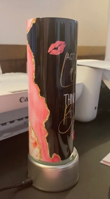 Think like a BOSS tumbler