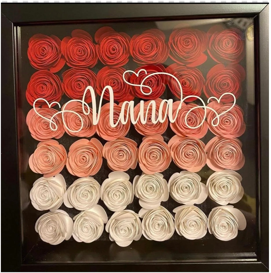 Flower Shadow Box