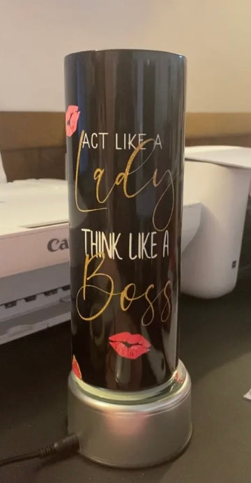 Think like a BOSS tumbler